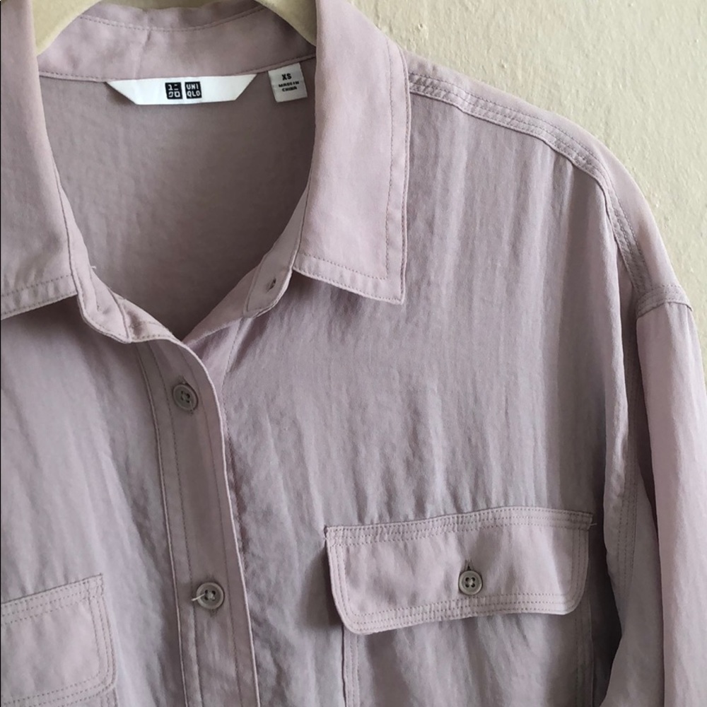 Uniqlo boyfriend style shirt XS - Picture 3 of 4